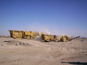 Delivering the equipment from its starting point in Columbus, Ohio, was one of many challenges overcome.