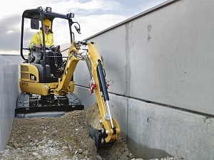 Caterpillar will focus on growing its global mini excavator business as it leverages existing facilities and design teams to deliver cost effective and efficient new machines weighing less than 3 tons. Photo courtesy of Cat.