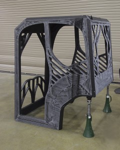     The first 3-D printed excavator will be printed at DOE’s Manufacturing Demonstration Facility at the Oak Ridge National Laboratory using carbon fiber-reinforced ABS plastic. Photo courtesy of the Oak Ridge National Laboratory, Department of Energy