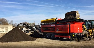 Morbark and Pronar's MPB 20.55 trommel screen will be on display at the U.S. Composting Council's annual conference. Photo courtesy of Morbark