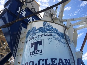 Haver & Bocker introduced its semi-portable Hydro-Clean 1000 at ConExpo-Con/Agg. Photo courtesy of Haver & Boecker