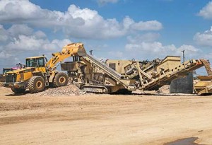 Feeders are the mouths of primary crushing plants and must consume what they’re fed. Photo courtesy of KPI-JCI & Astec Mobile Screens