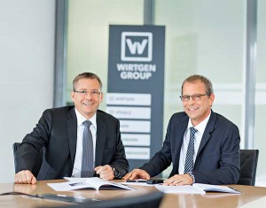 Stefan and Jürgen Wirtgen. Photo courtesy of the Wirtgen Group.