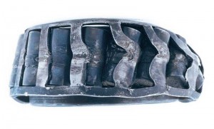 Excessive heat generation caused complete seizure of this bearing. Photos courtesy of The Timken Co.