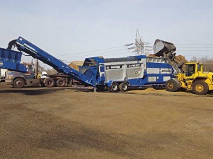 The TRC622 color trommel screen. Photo courtesy of Edge Innovate.