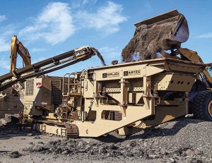 Kolberg-Pioneer’s filter kit pairs with its mobile equipment. Photo courtesy of Kolberg-Pioneer.