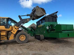 The UF1200 universal feeder. Photo courtesy of McCloskey International. 