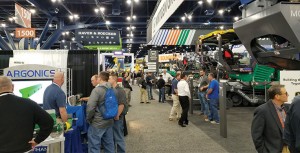 Over 8,300 attendees took part in the 2018 AGG1 Academy & Expo and World of Asphalt Show & Conference. Photo by Allison Barwacz.