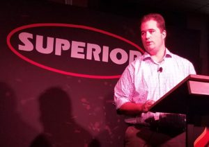 Superior Industries president Jarrod Felton shared his vision for 2025 at Ignite18. Photo by Kevin Yanik.