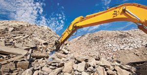 Piles of concrete from demolition jobs continue to grow despite a push by recyclers to sell it as RCA. Photo: iStock.com/Arijuhani