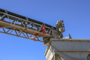 The new design can withstand punishing operating conditions, including high-speed belts and high-tonnage loads. Photo courtesy of Martin Engineering