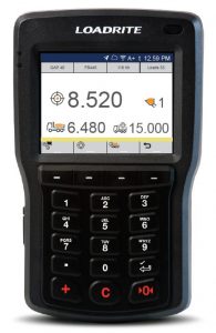 The Trimble Loadrite L3180 indicator.