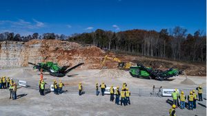 Several EvoQuip machines were on display during the open event.
