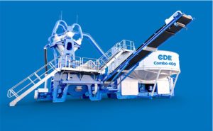 The Combo all-in-one wet processing plant from CDE will be on display at Buama 2019 in Germany. Photo courtesy of CDE