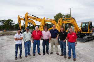 Hyundai Construction Equipment Americas added Earthmovers Construction Equipment as its dealer in Stuart, Fort Pierce and Orlando, Florida. Photo courtesy of HCEA