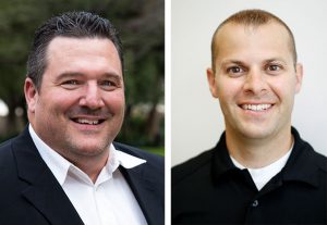 Schulz (left) and Petrucci