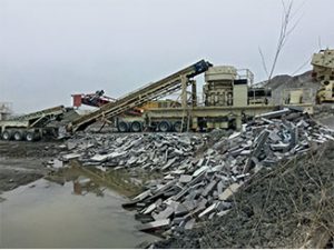 Contract crushing has become a more significant part of Wm. D. Scepaniak’s business in recent years. Photo courtesy of John Scepaniak.
