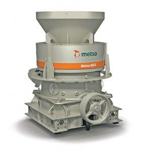 Metso’s MX3 will first be available for stationary solutions. Photo courtesy of Metso.