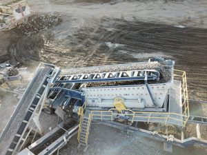Haver & Boecker Niagara's F-Class portable plant will be on display at ConExpo-Con/Agg in booth S5936. Photo courtesy of Haver & Boecker Niagara