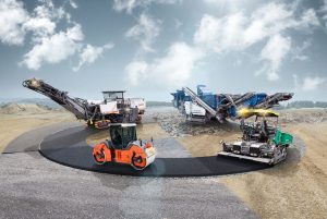 The Wirtgen Group will feature more than 30 machines at the Las Vegas trade show. Photo courtesy of Wirtgen Group