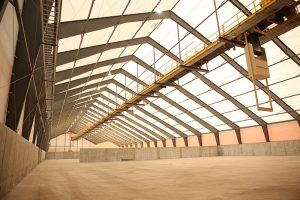 Legacy's design allows for added structural flexibility compared to traditional fabric structures, according to the company. Photo courtesy of Legacy Building Solutions
