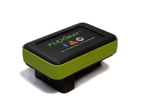 The app-controlled vibration analysis sensor enables readings of screenbox vibrations within seconds. Photo courtesy of Major