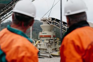 According to Metso, the new MX3 improves crusher productivity and lowers operating costs with a design optimized especially for mid-sized quarrying. The MX3 will be on display at ConExpo-Con/Agg. Photo courtesy of Metso