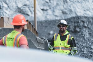 Turner Mining Group offers a variety of services to the aggregate industry, including contract mining, overburden removal, and crushing and screening. Photo: Zach Stinton