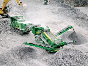 Bringing McCloskey into the fold not only gives Metso better reach to the North American market, but also Northern Ireland. Photo: McCloskey