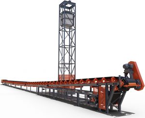 Zipline conveyors target bulk producers looking for overland conveyors that require little or no pre-engineering. Photo: Superior Industries