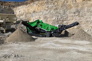 Powerscreen Crushing & Screening is a dealer of EvoQuip compact mobile crushing and screening equipment. Photo: EvoQuip