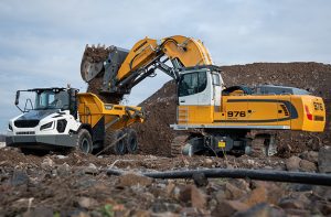 Liebherr crawler excavator R 976-E