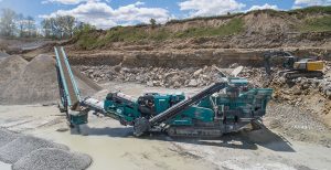 Pro Lawn crushes in Indiana, Ohio and northern Kentucky. Photo: Powerscreen Crushing & Screening