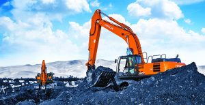 With ZXLink, Hitachi customers can access fleet insights from a web or mobile platform. Photo: Hitachi