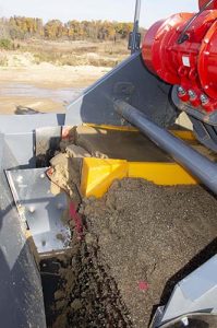 The new plant produces two spec sands. Photo: Portable Plants Staff