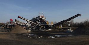 The new MWS Equipment wash plant at Arms Sand & Gravel consists of a Sandstorm 620 paired with an AggStorm 15XL. Photo: Portable Plants Staff