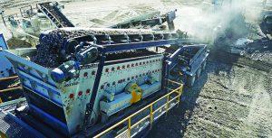 Conducting a vibration analysis on a vibrating screen will help operations pinpoint where maintenance is most critical. Photo: Portable Plants Staff