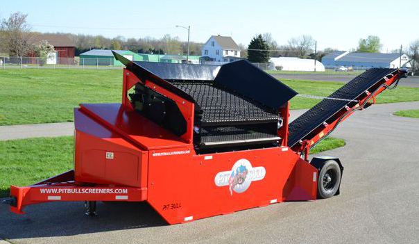 Screening plant features redesigned conveyor, electric option