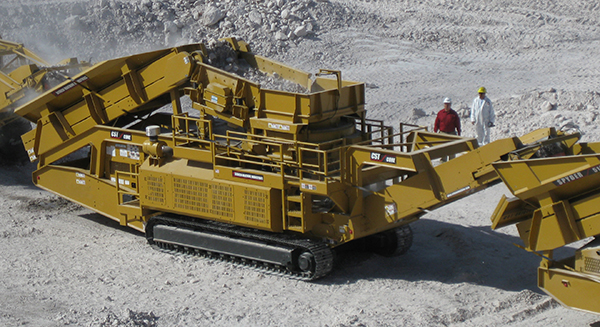 Cone crusher offers high weight-to-power ratio