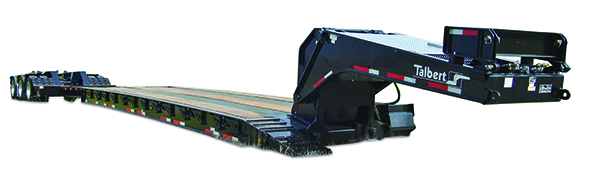 Hydraulic removable gooseneck trailer offers multiple configurations