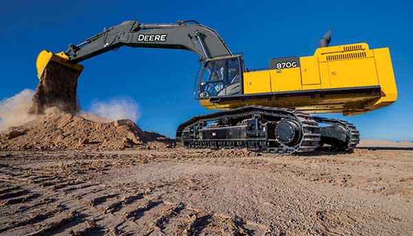 John Deere launches latest G-Series excavator