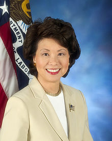Trump selects Chao as transportation secretary