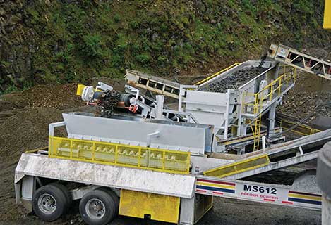 Compact crusher prepares quarry for uptick in demand