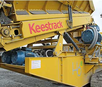 Keestrack debuts H6e cone crusher
