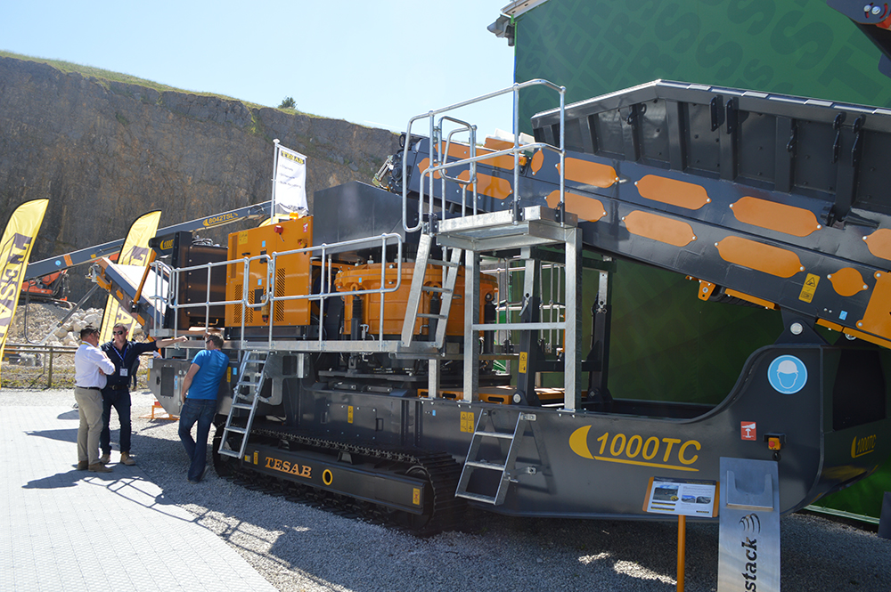 Tesab introduces new portable cone at Hillhead 2018