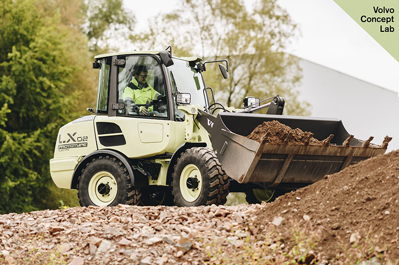 Volvo CE introduces electric wheel loader prototype
