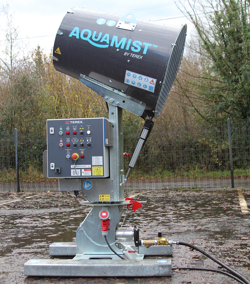 Terex brands unveil dust suppression system