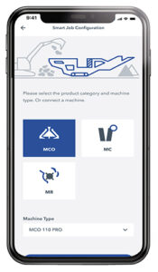 The new Spective Connect configuration tool supports operators in the selection of the best possible crushing tools, Kleemann says. Photo: Kleemann