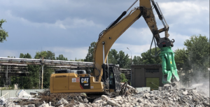 Montabert will have a new line of silent demolition tools for demolition and recycling applications at ConExpo-Con/Agg 2023. Photo: Montabert