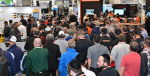 World of Concrete returns to Las Vegas in January, leading off a slate of major 2023 trade shows for portable plant industries. Photo: Informa Markets